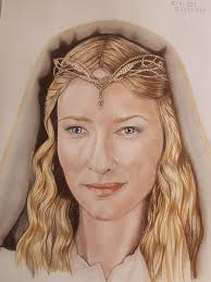 I am Claudia Subirats, I did these portraits of Gandalf, Aragorn,  Galadriel, Thranduil and Arwen, I hope you like!!