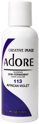 Maybe you would like to learn more about one of these? Creative Images Systems Adore Semi Permanent Haircolor 113 African Violet 4 Oz Walmart Com Walmart Com