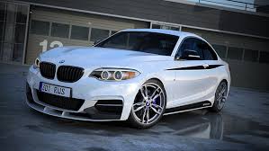 Customize your own luxury car to fit your needs. Hd Wallpaper White Bmw Coupe Car Render Rechange Bmw 235i M Performance Wallpaper Flare