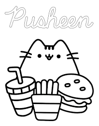 Łapka z kot kolorowanka strona wektor grafika wektorowa. Kolorowanki Pusheen Do Wydruku