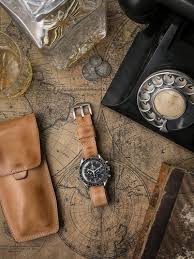 Quentin Natural Vintage Leather Nato Watch Strap Nato Strap Watches Leather Watch Strap Watch Strap