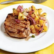 I love cooking, baking, and sharing my recipes. Pan Grilled Pork Chops With Grilled Pineapple Salsa Recipe Recipe Pork Recipes Healthy Pork Chop Recipes Grilling Recipes Pork
