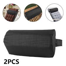 Convenient ties keep cushion in place. Willstar Universal Replacement Pillow Headrest For Zero Gravity Chair With Elastic Band Neck Pillows For Chair Lounge Chair Walmart Com Walmart Com
