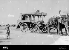 An elephant carrying cargo hi-res stock ...