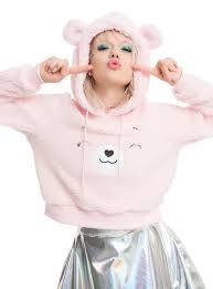 Widest selection of new season & sale only at lyst.com. Care Bears Cheer Bear Sherpa Cropped Hoodie
