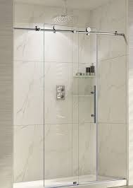 I've never considered mounting a glass shower wall (not a door) without using screws. Shower Glass Enclosure And Bathtub Glass Enclosures At Best Price Dubai