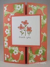 Welcome to handmade cards ideas. Gate Fold Thank You Card Gatefold Cards Folded Cards Handmade Thank You Cards
