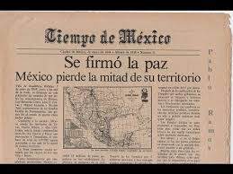 Tratado De Guadalupe Hidalgo Cultura Historia Guadalupe Hidalgo Mapa De Mexico Antiguo Guerras De Mexico