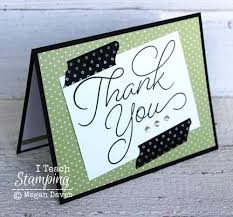 Insert a photo, change font styles or colors, or add stickers from the stickers menu. How To Make Cute Thank You Cards Fast And Easy I Teach Stamping