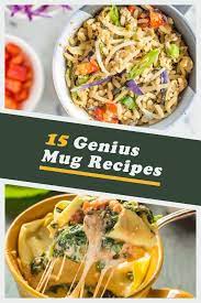 15 Mini Meals You Can Cook In A Mug Microwave Dinners Mug Recipes Mug Dinner
