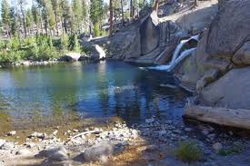 This impressive 101 foot waterfall, located in the devils postpile national monument is accessible via a moderate hike. Upper And Lower Rainbow Falls Hiking Trail Mammoth Lakes California