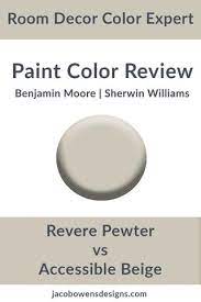 Sherwin williams alabaster white is the go to white color. Benjamin Moore Revere Pewter Vs Sherwin Williams Accessible Beige Color Review By Jacob Owens