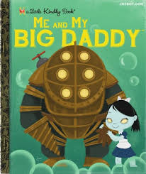 Popular Video Games Re Born As Classic Children S Book Covers Pictures Bioshock Little Golden Books Video Game Books