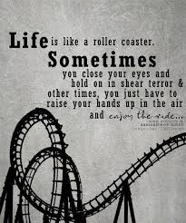 My Thoughts My Life Roller Coaster Quotes Emotional Quotes Roller Coaster