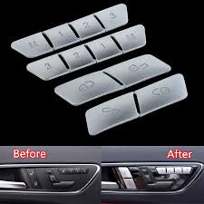 Over time, the ignition switch can wear out. 12pcs Car Door Memory Seat Lock Unlock Adjust Switch Button Cover Trim Sticker For Mercedes Benz Cla Gla Glk Gle Cls Gl Ml A B E Flash Deal 8443f3 Goteborgsaventyrscenter