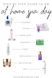 Diy Beauty At Home Spa Day 8 Simple Steps For A Diy At Home Facial Diy Spa Day Home Spa Spa Night