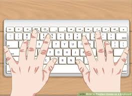 How To Position Hands On A Keyboard 10 Steps With Pictures