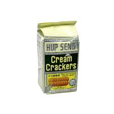 It's a healthier choice as it is baked without oil. Biscuits Hup Seng Cream Crackers 125 Gm