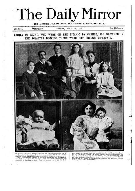Titanic remembered: Archive front pages on the 100th anniversary of the  disaster