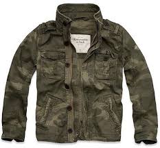 Abercrombie Fitch Mens Noonmark Shirt Jacket Camo Coat Ropa Militar Ropa Moda Hombre