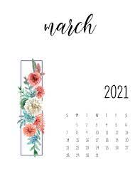 Floral 2021 Calendar Free World Of Printables Di 2020 Desain Pamflet Buku Trik Fotografi