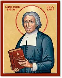 St John Baptiste De La Salle Icon Catholic Saints Patron Saint Of Teachers John The Baptist