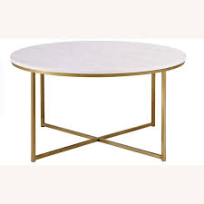 Check spelling or type a new query. Modern Round Marble Coffee Table With Gold Frame Aptdeco
