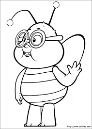 coloriage maya l abeille 12340 bee coloring pages redwork patterns de sucette zip