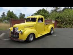 Image result for Chrome Yellow 1946 Truck