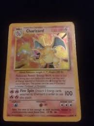 A randomized authentic ultra rare pokémon card from our personal collection pictured above! 1995 Holo Charizard Pokemon Card Ebay
