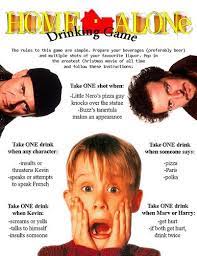 Home Alone Drinking Game Drinking Games Christmas Drinking Movie Drinking Games