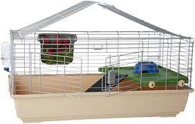Pawhut 2/4/6 levels rolling small animal rabbit cage for hamsters, chinchillas, & gerbils with a large living space. Amazonbasics Small Animal Cage Habitat With Accessories 42 X 24 X 20 Inches Large Amazon Ae