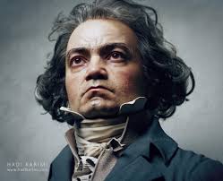 3D Portrait of Beethoven by Hadi Karimi