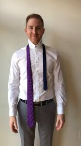 Business Formal On Instagram Learn How To Tie The Four In Hand Knot This Simple Knot Is Great For Any Occasion With Four In Hand Knot Business Formal Formal