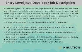 Java Developer Job Description: 2022 Career Guide With Required Skills
