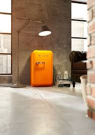 Orange Retro 50 S Style Minibar Cooler From Smeg Just What We Need To Keep Our Drinks Cool Duri Smeg Mini Fridge Retro Refrigerator Cool Mini Fridge