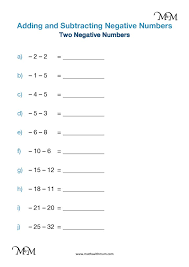 how to subtract positives from negatives using a number line maths with mum