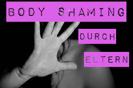 Toplumun belirlediği güzellik anlayışının sonucunda ortaya çıkan estetik standartlarına uymayan insanları aşağılama. Body Shaming Durch Eltern Marshmallow Madchen