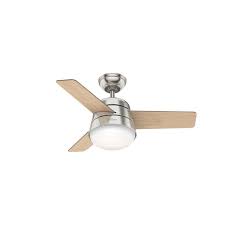 Many ceiling fans are sold without a light attached to them but that doesn't always fit the needs you may have in a room. Hunter Finley 3 Blade 91cm Indoor Ceiling Fan With Lights Costco Uk