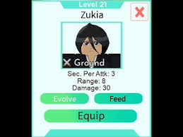 550 x gems, 500 x gold et 2x exp iii pour votre personnage → fruit (nouveau). New Rukia 6 Star Evolution On All Star Tower Defense Youtube