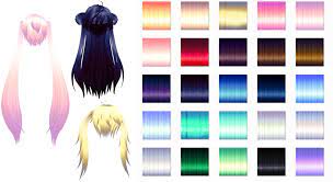 Mmd Nxja Texture Hair Pack Download By 9844 On Deviantart Textured Hair Hair Pack Pastel Goth Hair