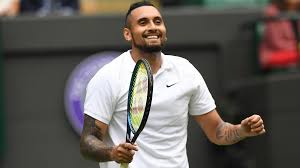 Nick kyrgios received medical treatment at the end of the first set. Pexhcrhgaq6dam