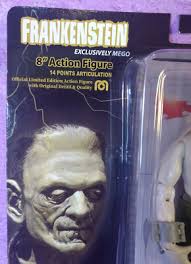 MEGO Frankenstein Action Figure Monster Horror Bare Chest Chain Abrams  62972 NEW