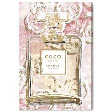 Chanel perfume canvas wall art painting on mercari. Chanel Perfume Wall Art Wayfair