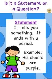 Statements Or Questions Is It A Statement Or A Question Grades 1 3 This Or That Questions Teaching Flap Book