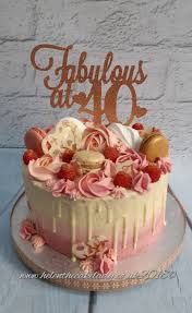 Maybe you would like to learn more about one of these? 40th Drip Cake 40th Birthday Cakes 40th Cake 40th Birthday Cake For Women
