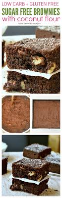 A collection of gluten free dairy free dessert recipes. Sugar Free Brownie Recipe For Diabetic With Coconut Flour 1 4 Net Carb Per Square Made With Sugar Free Brownies Sugar Free Brownies Recipes Sugar Free Baking