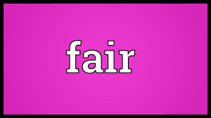 Fair Meaning Youtube