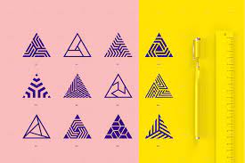 96 Geometric Shapes Logo Marks Geometric Shapes Geometric Logo Logo Mark