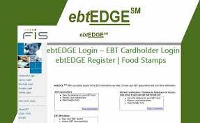 Ebtedge Login Ebt Cardholder Login Ebtedge Register Food Stamps Card Holder Food Stamps Card Transfer